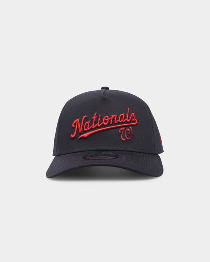 New Era Washington Nationals 'Alt Wordmark' 9FORTY A-Frame Snapback Black/Red