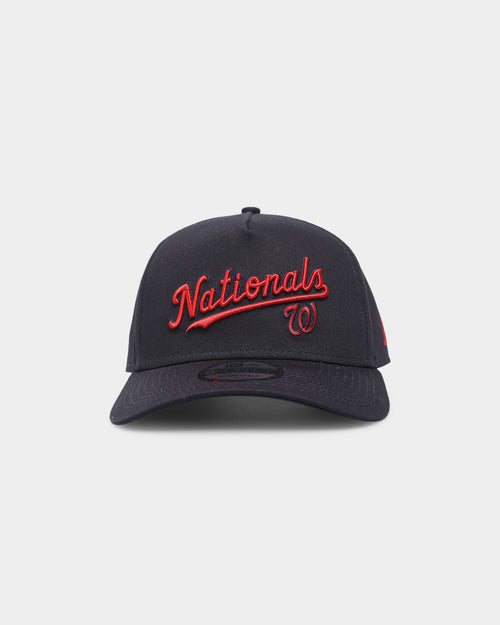 New Era Washington Nationals 'Alt Wordmark' 9FORTY A-Frame Snapback Black/Red
