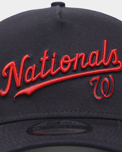 New Era Washington Nationals 'Alt Wordmark' 9FORTY A-Frame Snapback Black/Red