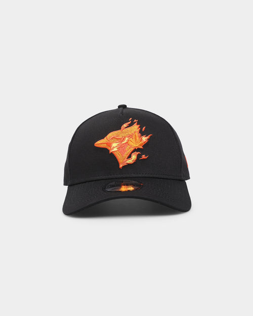 New Era Toronto Blue Jays 'Flamin' Hot' 9FORTY A-Frame Snapback Black/Flame