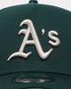New Era Oakland Athletics 'Evergreen' 9FORTY A-Frame Snapback Forest Green