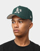 New Era Oakland Athletics 'Evergreen' 9FORTY A-Frame Snapback Forest Green
