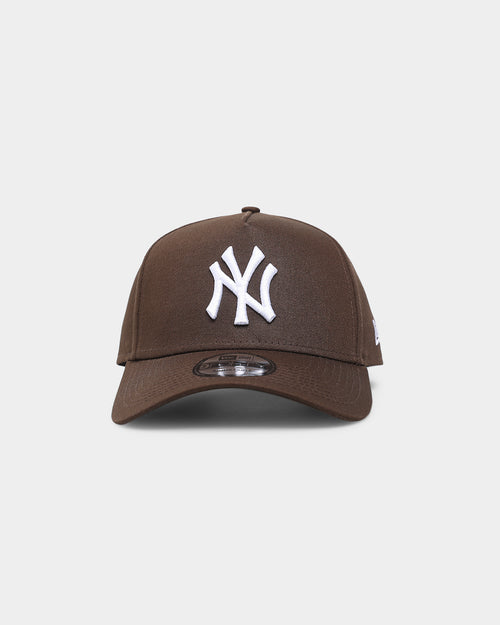 New Era New York Yankees 'Walnut Brown' 9FORTY A-Frame Snapback Walnut/White