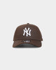 New Era New York Yankees 'Walnut Brown' 9FORTY A-Frame Snapback Walnut/White