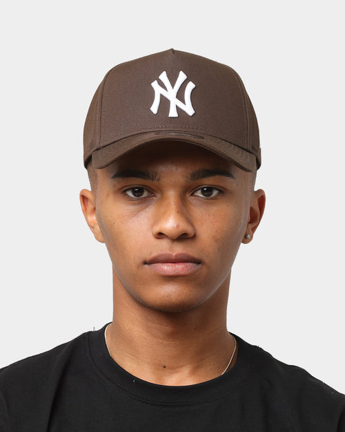 New Era New York Yankees 'Walnut Brown' 9FORTY A-Frame Snapback Walnut/White