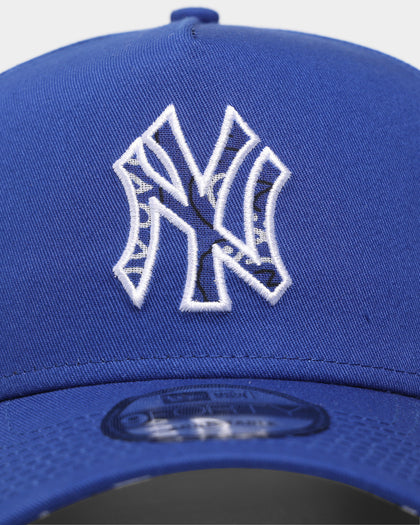 New Era New York Yankees 'Paisley Royale' Applique 9FORTY A-Frame Snapback Blue/Paisley