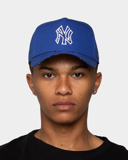 New Era New York Yankees 'Paisley Royale' Applique 9FORTY A-Frame Snapback Blue/Paisley