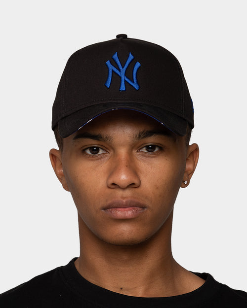 New Era New York Yankees 'Paisley Royale' 9FORTY A-Frame Snapback Black/Blue