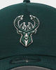 New Era Milwaukee Bucks 'Evergreen' 9FORTY A-Frame Snapback Forest Green