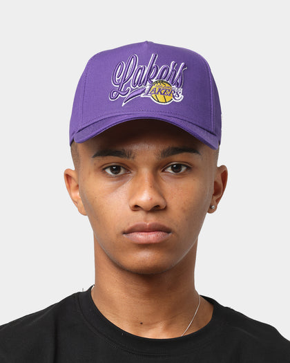 New Era Los Angeles Lakers 'Alt Wordmark' 9FORTY A-Frame Snapback Purple