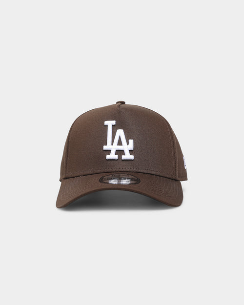 New Era Los Angeles Dodgers 'Walnut Brown' 9FORTY A-Frame Snapback Walnut/White