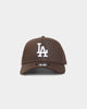 New Era Los Angeles Dodgers 'Walnut Brown' 9FORTY A-Frame Snapback Walnut/White