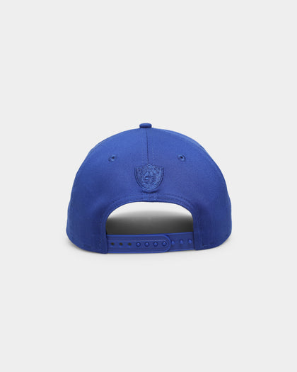 New Era Las Vegas Raiders 'Paisley Royale' Applique 9FORTY A-Frame Snapback Blue/Paisley