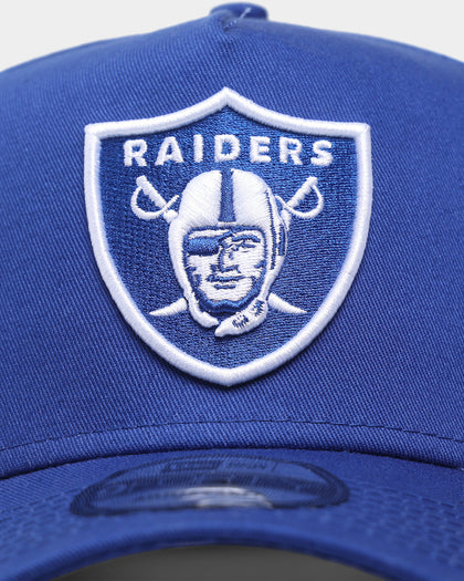 New Era Las Vegas Raiders 'Paisley Royale' Applique 9FORTY A-Frame Snapback Blue/Paisley