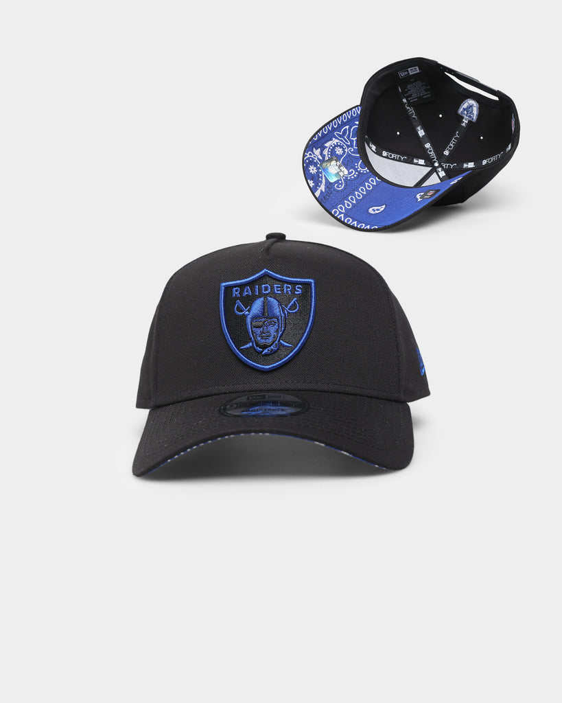 New Era Las Vegas Raiders 'Paisley Royale' 9FORTY A-Frame Snapback