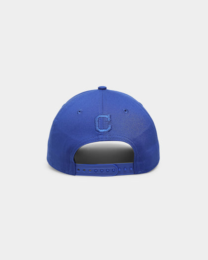 New Era Cleveland Indians 'Paisley Royale' Applique 9FORTY A-Frame Snapback Blue/Paisley