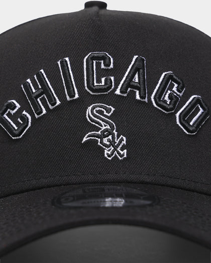 New Era Chicago White Sox 'Alt Wordmark' 9FORTY A-Frame Snapback Black