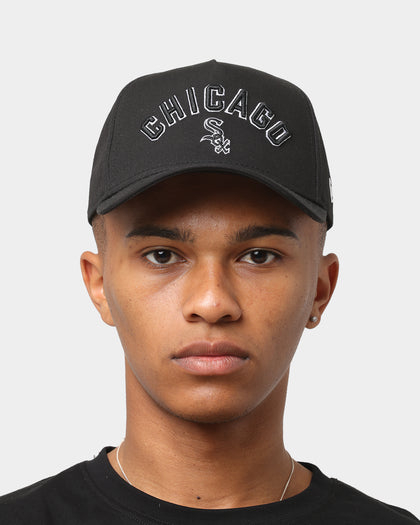 New Era Chicago White Sox 'Alt Wordmark' 9FORTY A-Frame Snapback Black