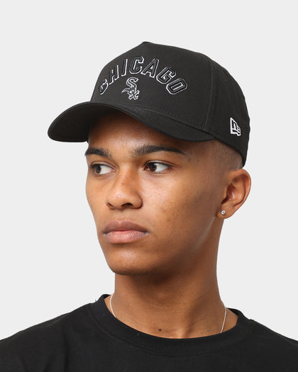 New Era Chicago White Sox 'Alt Wordmark' 9FORTY A-Frame Snapback Black