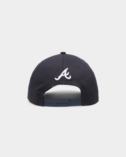 New Era Atlanta Braves 'Alt Wordmark' 9FORTY A-Frame Snapback Navy/Red