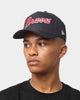 New Era Atlanta Braves 'Alt Wordmark' 9FORTY A-Frame Snapback Navy/Red