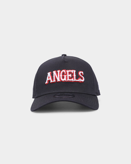 New Era Los Angeles Angels 'Alt Wordmark' 9FORTY A-Frame Snapback Black/White/Red