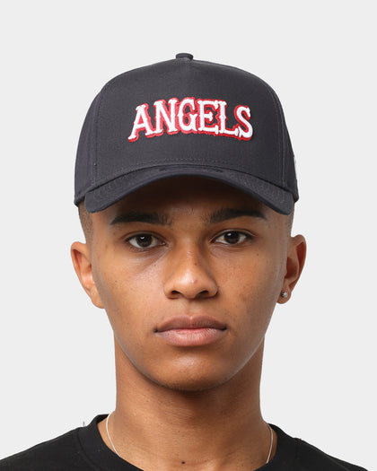 New Era Los Angeles Angels 'Alt Wordmark' 9FORTY A-Frame Snapback Black/White/Red