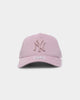 New Era Women's New York Yankees 'Barely Pink' 9FORTY A-Frame Snapback Pink