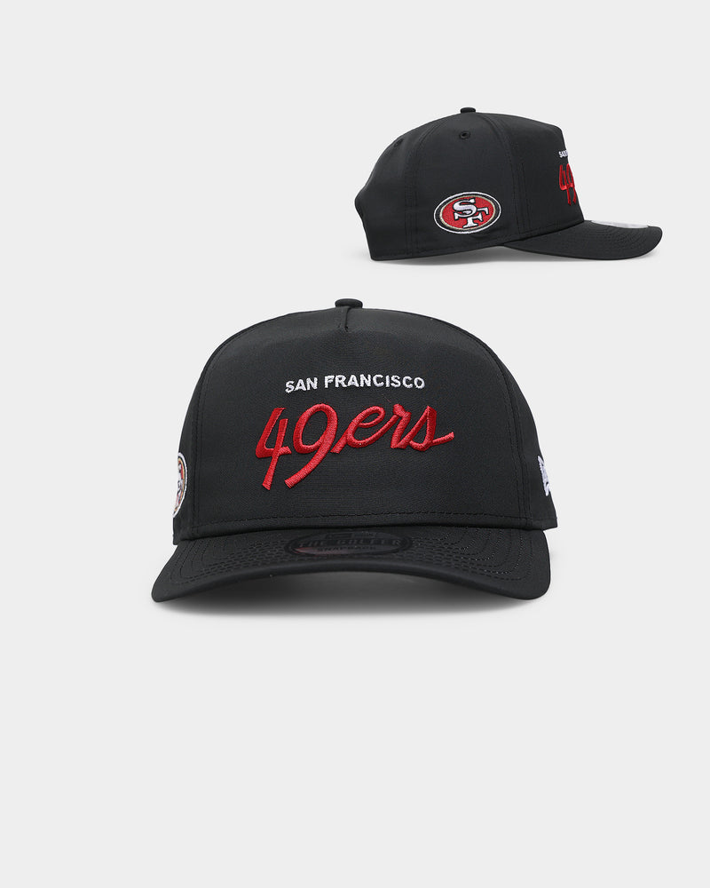 49ers script trucker hat