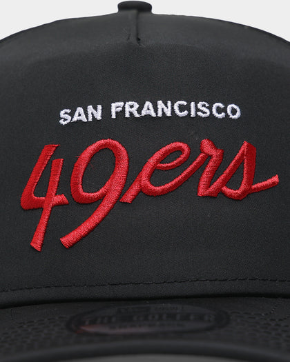 New Era San Francisco 49ers 'Black Team Script' Prolight Old Golfer Black