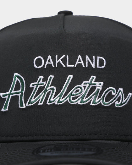 New Era Oakland Athletics 'Black Team Script' Prolight Old Golfer Black