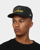 New Era Los Angeles Lakers 'Black Team Script' Prolight Old Golfer Black