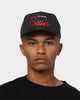 New Era Chicago Bulls 'Black Team Script' Prolight Old Golfer Snapback Black