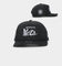 New Era Brooklyn Nets 'Black Team Script' Prolight Old Golfer Snapback Black