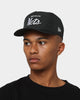 New Era Brooklyn Nets 'Black Team Script' Prolight Old Golfer Snapback Black