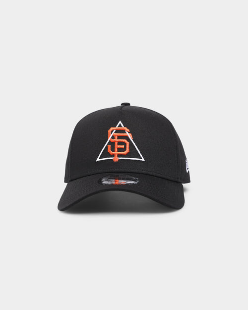 New Era San Francisco Giants 'Alchemy' 9FORTY A-Frame Snapback Black/Orange