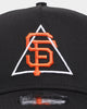 New Era San Francisco Giants 'Alchemy' 9FORTY A-Frame Snapback Black/Orange