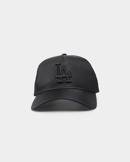 New Era Los Angeles Dodgers 'Stealth Black' Performance Waterproof 9FORTY A-Frame Snapback Black