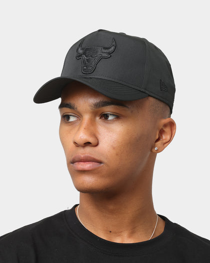 New Era Chicago Bulls 'Stealth Black' Performance Prolight 9FORTY A-Frame Snapback Black