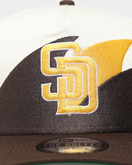 New Era San Diego Padres 'Sharktooth Design' Old Golfer Snapback OTC/Sharktooth