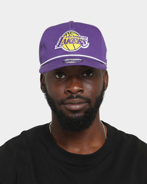 New Era Los Angeles Lakers 'The Rope' Old Golfer Snapback Team Colours