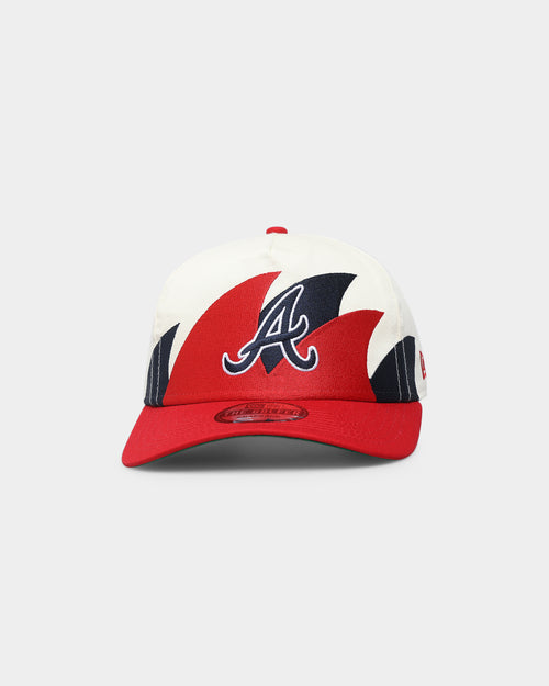 New Era Atlanta Braves 'Sharktooth Design' Old Golfer Snapback OTC/Sharktooth