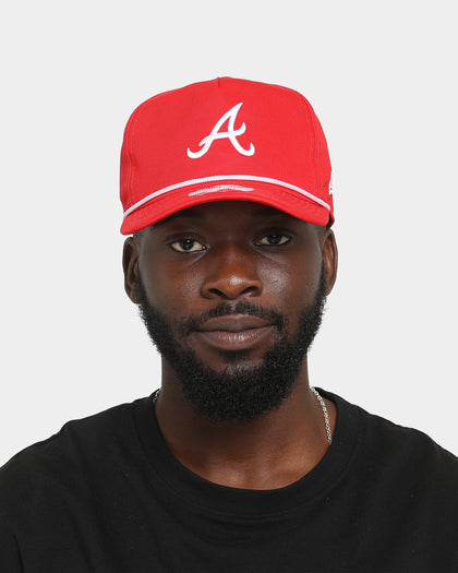 New Era Atlanta Braves 'The Rope' Old Golfer Snapback Team Colours