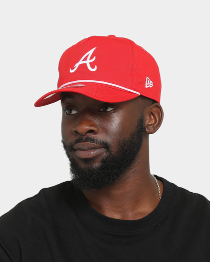 New Era Atlanta Braves 'The Rope' Old Golfer Snapback Team Colours
