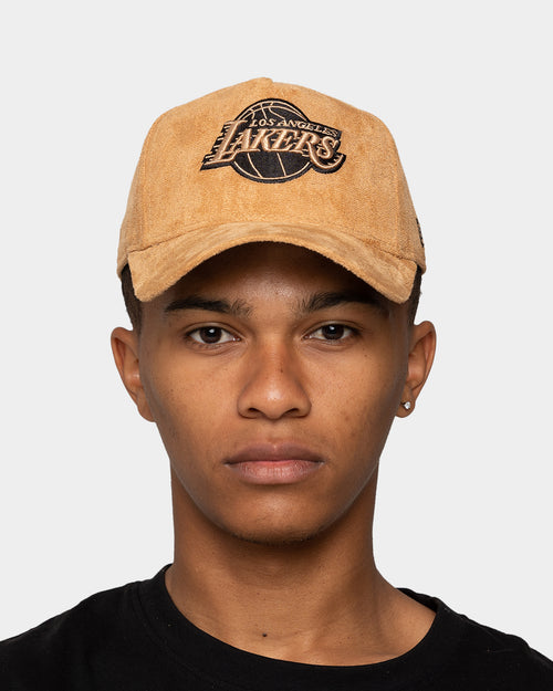 New Era Los Angeles Lakers 'Winter Wheat Suede' 9FORTY K-Frame Strapback Wheat