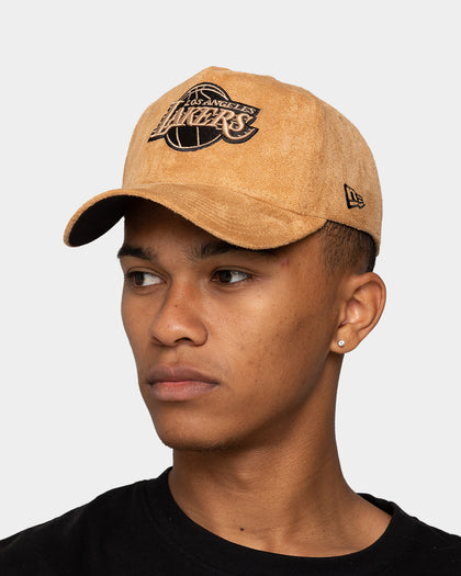 New Era Los Angeles Lakers 'Winter Wheat Suede' 9FORTY K-Frame Strapback Wheat