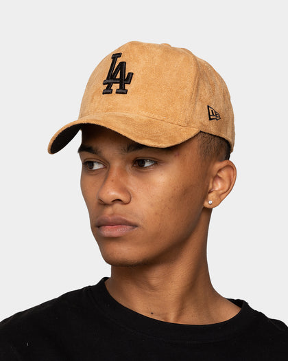 New Era Los Angeles Dodgers 'Winter Wheat Suede' 9FORTY K-Frame Strapback Wheat