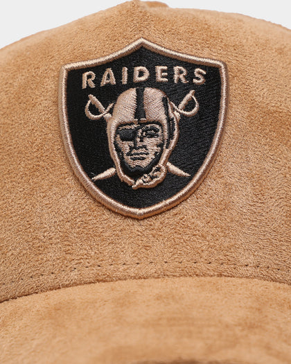 New Era Las Vegas Raiders 'Winter Wheat Suede' 9FORTY K-Frame Strapback Wheat