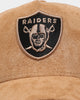 New Era Las Vegas Raiders 'Winter Wheat Suede' 9FORTY K-Frame Strapback Wheat