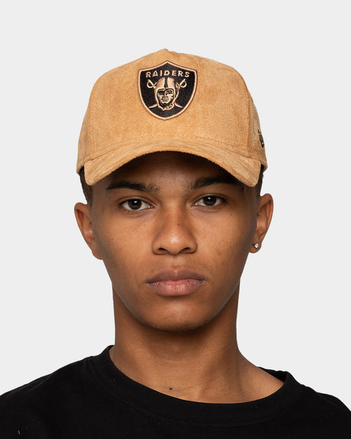 New Era Las Vegas Raiders 'Winter Wheat Suede' 9FORTY K-Frame Strapback Wheat